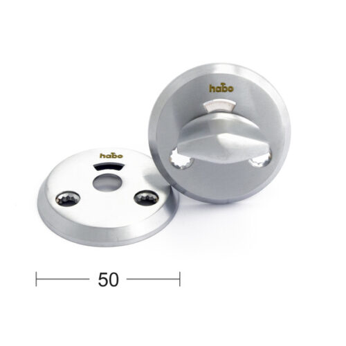 WC SIGNAL SKILT MATT KROM