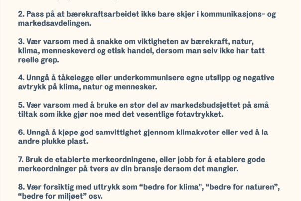 Grønnvaskingsplakaten